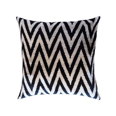 Feather Ikat Throw Pillow LOOMY | DailyMail Feather Ikat Throw Pillow LOOMY | DailyMail